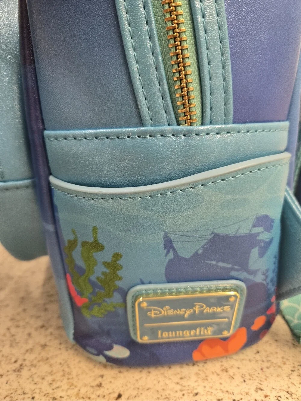 New Loungefly backpack celebrates The Little Mermaid 35th anniversary